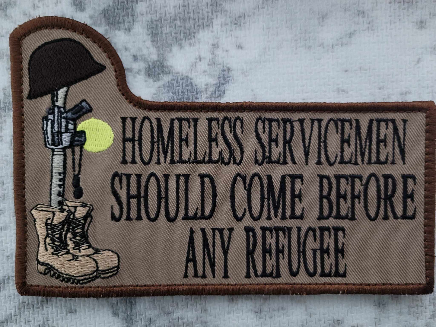 Homeless Serviceman Patch